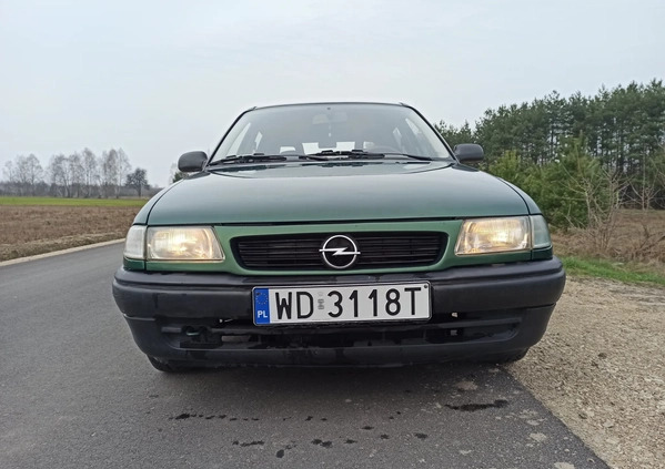 Opel Astra cena 1500 przebieg: 167000, rok produkcji 1999 z Warszawa małe 277